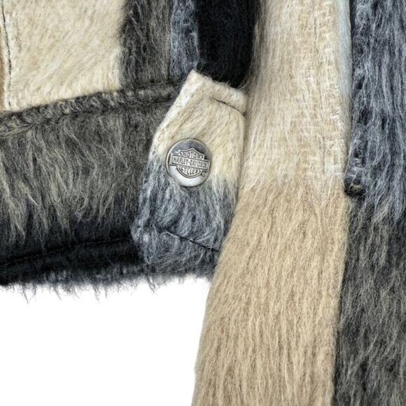 HARLEY DAVIDSON Women's H-D Plaid Shirt Jacket Sz Small - Picture 5 of 8